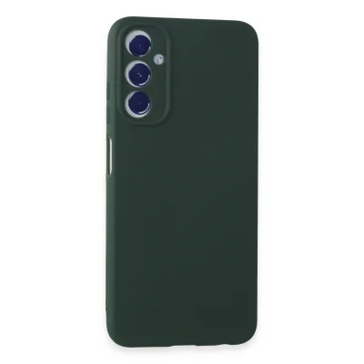 BUĞZ Samsung Galaxy A05s Kılıf First Silikon - Koyu Yeşil
