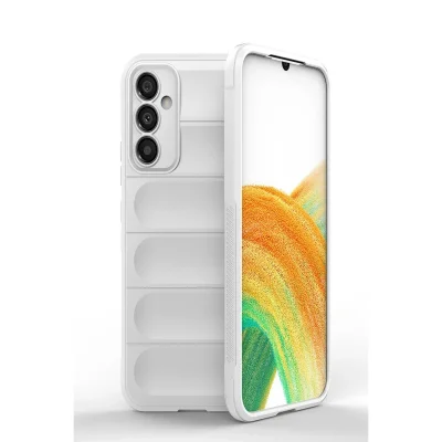 BUĞZ Samsung Galaxy A05s Kılıf Optimum Silikon - Krem