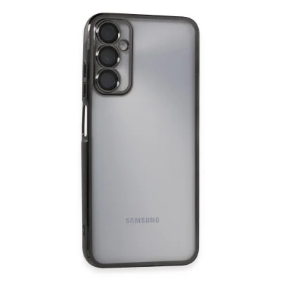 BUĞZ Samsung Galaxy A05s Kılıf Razer Lensli Silikon - Siyah