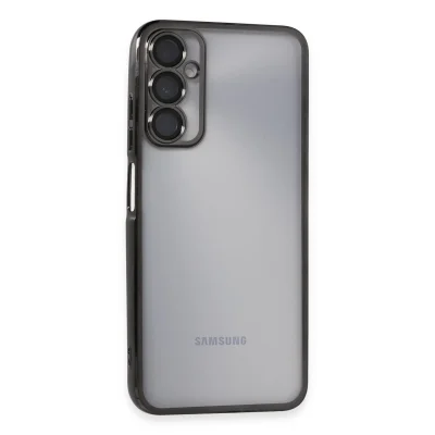 BUĞZ Samsung Galaxy A05s Kılıf Razer Lensli Silikon - Siyah