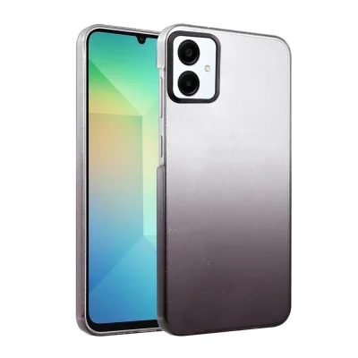 BUĞZ Samsung Galaxy A06 Glossy Kapak - Siyah