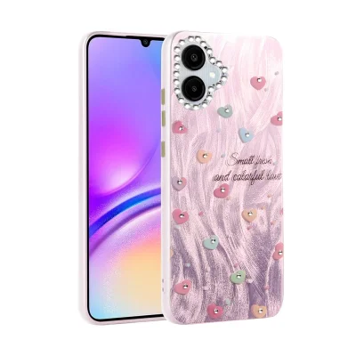 BUĞZ Samsung Galaxy A06 Kılıf Blade Aynalı Desenli Kapak - Desen 8