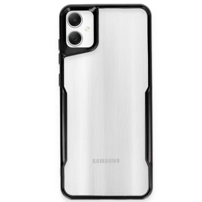 BUĞZ Samsung Galaxy A06 Kılıf Boyi Silikon Kapak - Siyah
