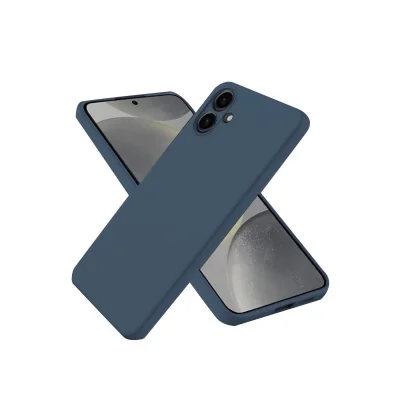 BUĞZ Samsung Galaxy A06 Kılıf First Silikon - Lacivert