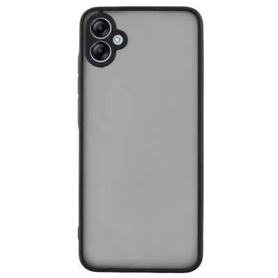 BUĞZ Samsung Galaxy A06 Kılıf Montreal Silikon Kapak - Siyah