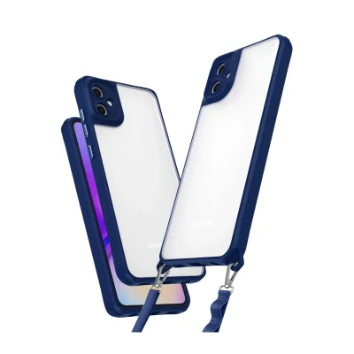 BUĞZ Samsung Galaxy A06 Kılıf Penta Silikon Kılıf - Lacivert