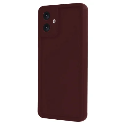 BUĞZ Samsung Galaxy A06 Kılıf Viera Silikon - Bordo
