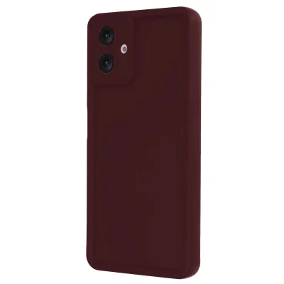 BUĞZ Samsung Galaxy A06 Kılıf Viera Silikon - Bordo
