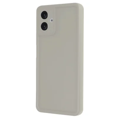 BUĞZ Samsung Galaxy A06 Kılıf Viera Silikon - Krem