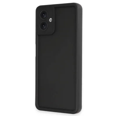 BUĞZ Samsung Galaxy A06 Kılıf Viera Silikon - Siyah