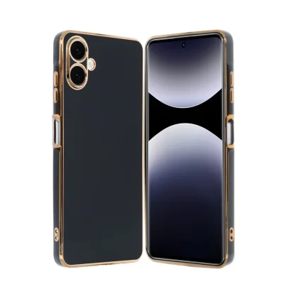 BUĞZ Samsung Galaxy A06 Kılıf Volet Silikon - Siyah