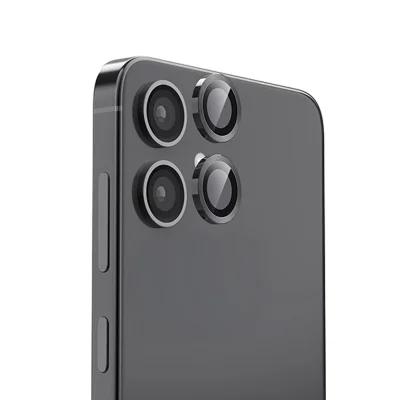 BUĞZ Samsung Galaxy A06 Raze Metal Kamera Lens - Siyah