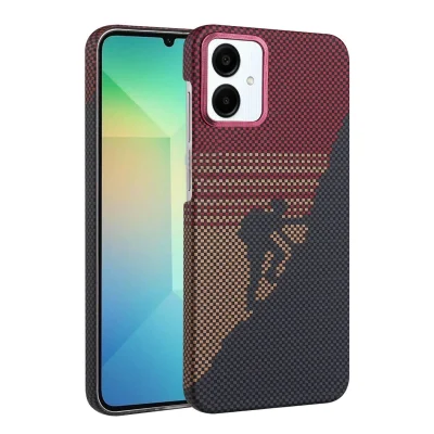 BUĞZ Samsung Galaxy A06 Vega Magsafe Kapak - Kırmızı