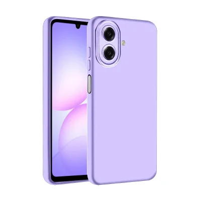 BUĞZ Samsung Galaxy A07 4g First Silikon - Lila