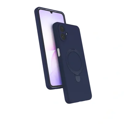 BUĞZ Samsung Galaxy A07 4g Regal Magsafe Standlı Kapak - Lacivert