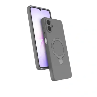 BUĞZ Samsung Galaxy A07 4g Regal Magsafe Standlı Kapak - Titan Gri