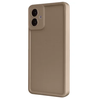 BUĞZ Samsung Galaxy A07 4g Viera Silikon - Kahverengi