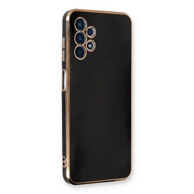 BUĞZ Samsung Galaxy A13 4g Kılıf Volet Silikon - Siyah