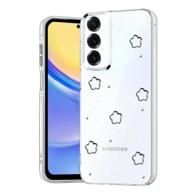 BUĞZ Samsung Galaxy A15 4g Fiyonk Desenli Kapak - Desen 2