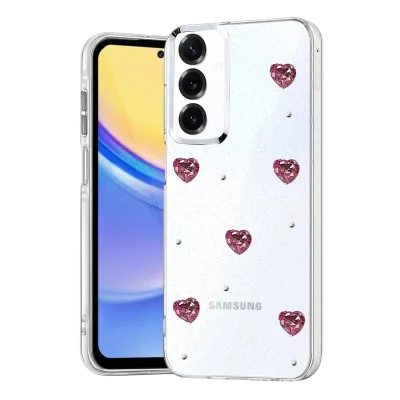 BUĞZ Samsung Galaxy A15 4g Fiyonk Desenli Kapak - Desen 3