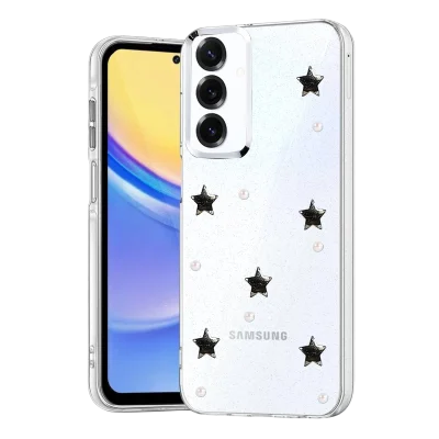 BUĞZ Samsung Galaxy A15 4g Fiyonk Desenli Kapak - Desen 7