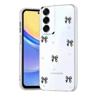 BUĞZ Samsung Galaxy A15 4g Fiyonk Desenli Kapak - Desen 8
