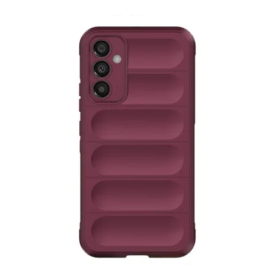 BUĞZ Samsung Galaxy A15 4g Kılıf Optimum Silikon - Bordo