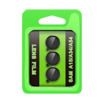 BUĞZ Samsung Galaxy A15 4g Raze Metal Kamera Lens - Siyah