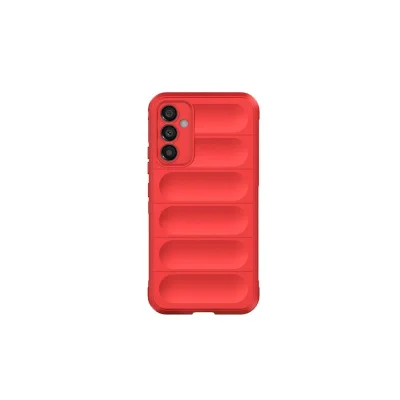 BUĞZ Samsung Galaxy A16 5g Kılıf Optimum Silikon - Kırmızı