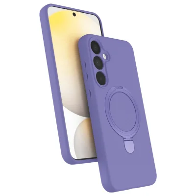 BUĞZ Samsung Galaxy A16 5g Regal Magsafe Standlı Kapak - Lila