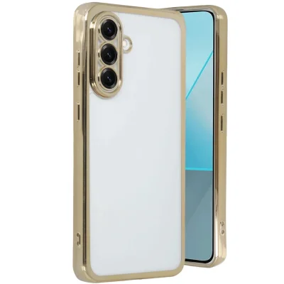 BUĞZ Samsung Galaxy A17 5g Razer Lensli Silikon - Gold