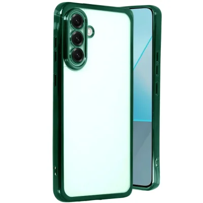 BUĞZ Samsung Galaxy A17 5g Razer Lensli Silikon - Yeşil