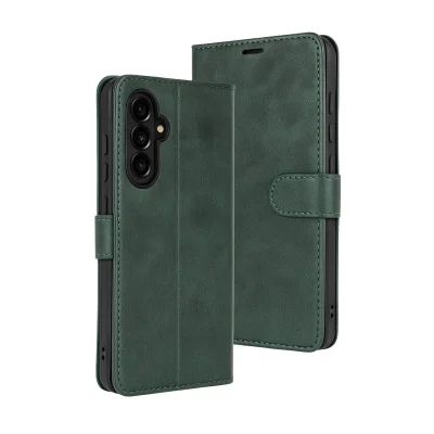 BUĞZ Samsung Galaxy A17 5g Trend S Plus Kapaklı Kılıf - Yeşil