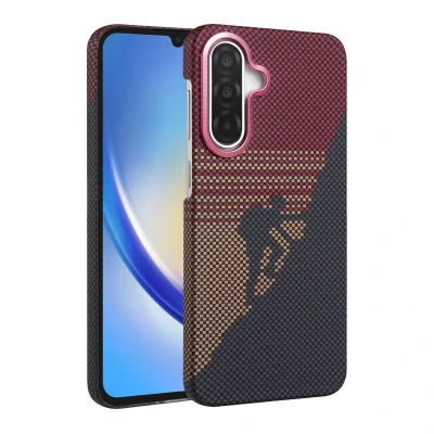 BUĞZ Samsung Galaxy A17 5g Vega Magsafe Kapak - Kırmızı