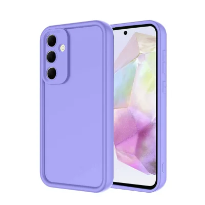 BUĞZ Samsung Galaxy A17 5g Viera Silikon - Lila