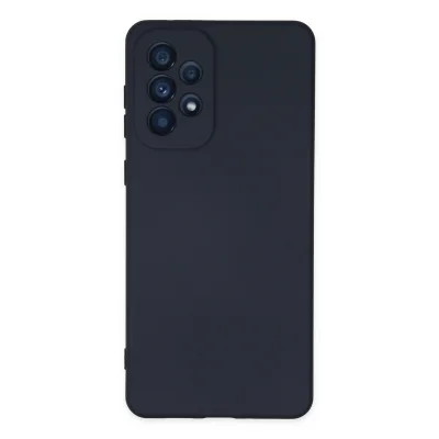 BUĞZ Samsung Galaxy A23 4g Kılıf Nano İçi Kadife Silikon - Lacivert