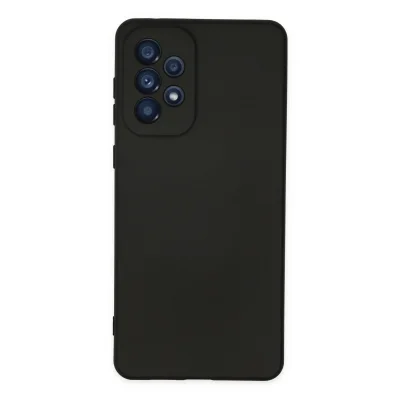 BUĞZ Samsung Galaxy A23 4g Kılıf Nano İçi Kadife Silikon - Siyah