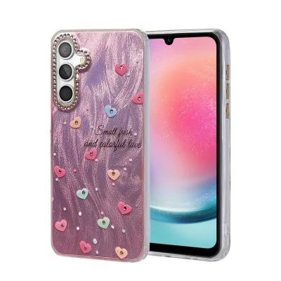 BUĞZ Samsung Galaxy A24 4g Kılıf Blade Aynalı Desenli Kapak - Desen 8