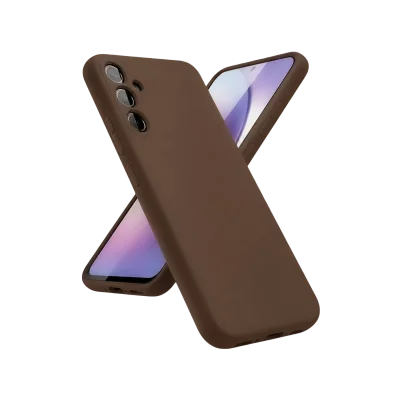 BUĞZ Samsung Galaxy A24 4g Kılıf First Silikon - Kahverengi