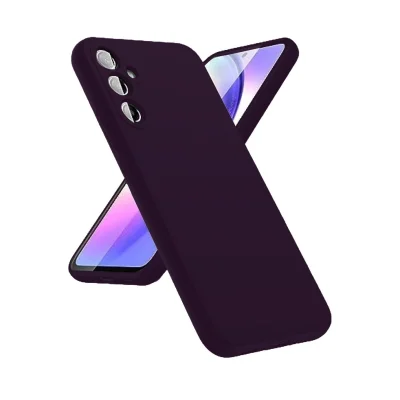 BUĞZ Samsung Galaxy A24 4g Kılıf First Silikon - Mor