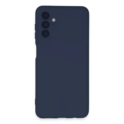 BUĞZ Samsung Galaxy A24 4g Kılıf Nano İçi Kadife Silikon - Lacivert