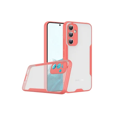 BUĞZ Samsung Galaxy A24 4g Kılıf Platin Silikon - Pembe