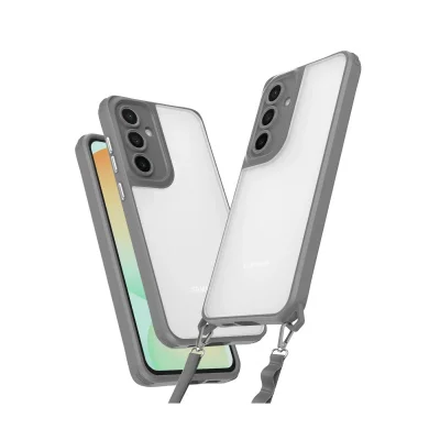 BUĞZ Samsung Galaxy A25 5g Kılıf Penta Silikon Kılıf - Titan Gri