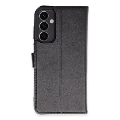 BUĞZ Samsung Galaxy A25 5g Kılıf Trend S Plus Kapaklı Kılıf - Siyah