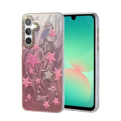 BUĞZ Samsung Galaxy A26 Kılıf Blade Aynalı Desenli Kapak - Desen 7