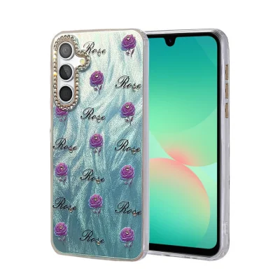 BUĞZ Samsung Galaxy A26 Kılıf Blade Aynalı Desenli Kapak - Desen 9