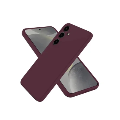 BUĞZ Samsung Galaxy A26 Kılıf First Silikon - Mürdüm