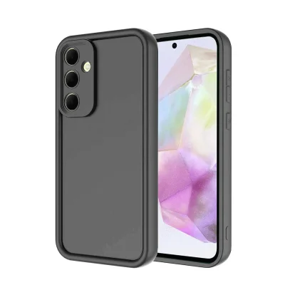 BUĞZ Samsung Galaxy A26 Kılıf Viera Silikon - Gri