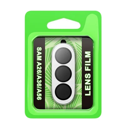 BUĞZ Samsung Galaxy A26 Raze Metal Kamera Lens - Gümüş