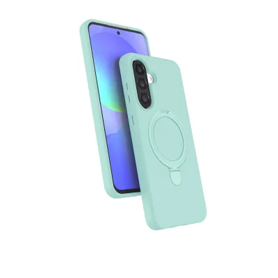 BUĞZ Samsung Galaxy A26 Regal Magsafe Standlı Kapak - Su Yeşili